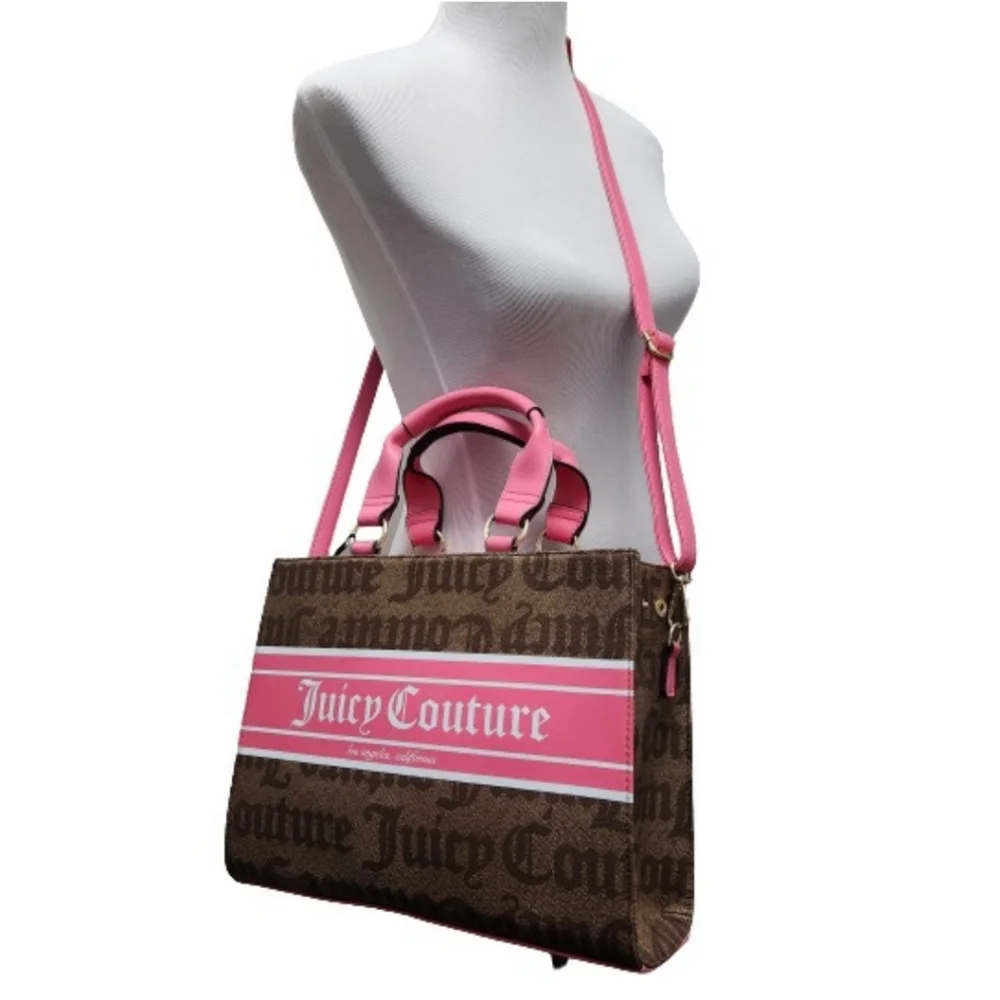 🆕️⬇️Juicy Couture Chestnut Chino Billboard Tote - Picture 16 of 16